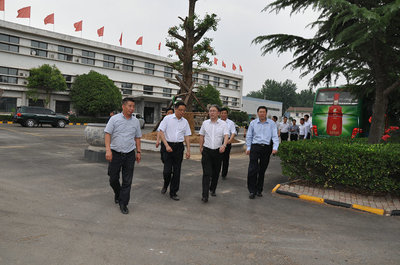 農發行河南省分行黨委書記、行長謝文蒞臨林河酒業和銀河棉業調研